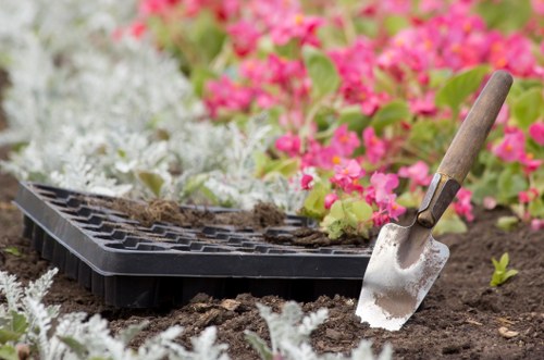 Garden layout planning for landscaping in Ruxley